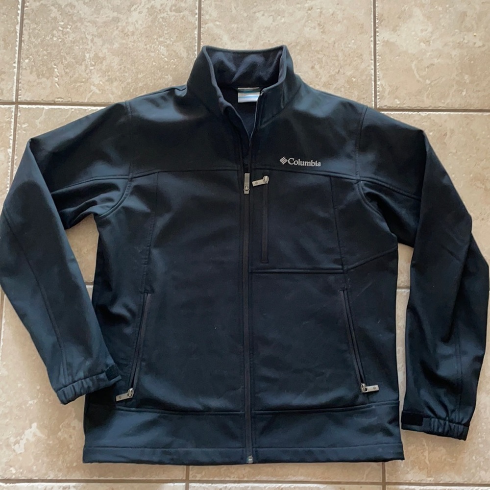 Men’s Columbia fleece lined windbreaker